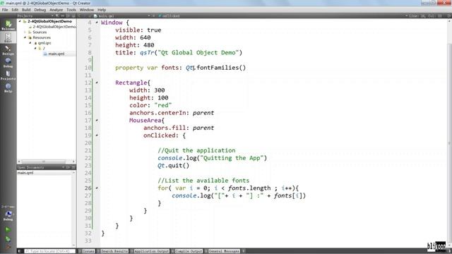 011 The QtQuick Global Object смотреть онлайн