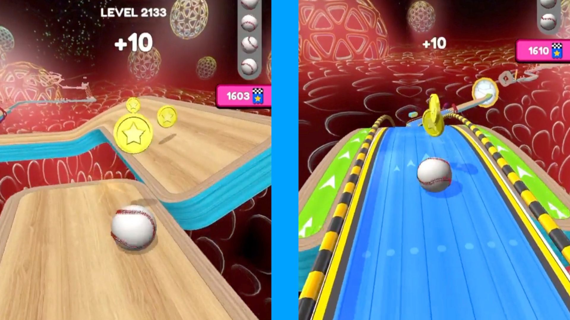 Going Balls  Super Speed Run Gameplay New Update Level 2133  To 2136 Race Banana Frenzy Goal Ball