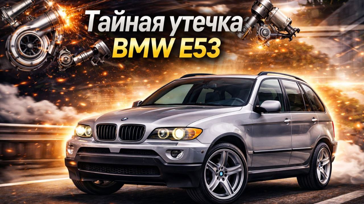 ТАЙНАЯ УТЕЧКА BMW E53 Меняем прокладки клапанных крышек! #bmw #машина #х5 #bmwm