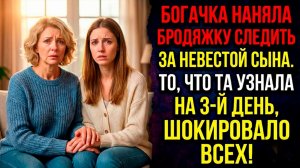 «Богатая мать заподозрила невесту сына в обмане» Слушать истории о жизни и любви