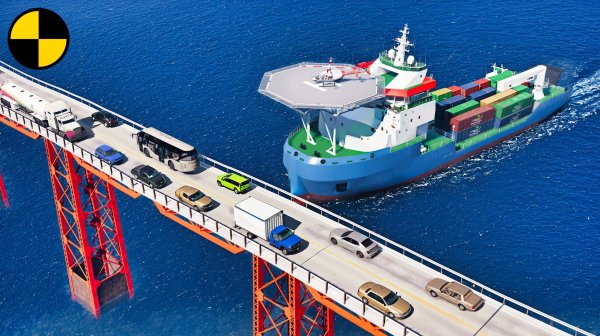 Происшествия на МОСТУ  | BeamNG Drive — Эпичные сюжеты в игре