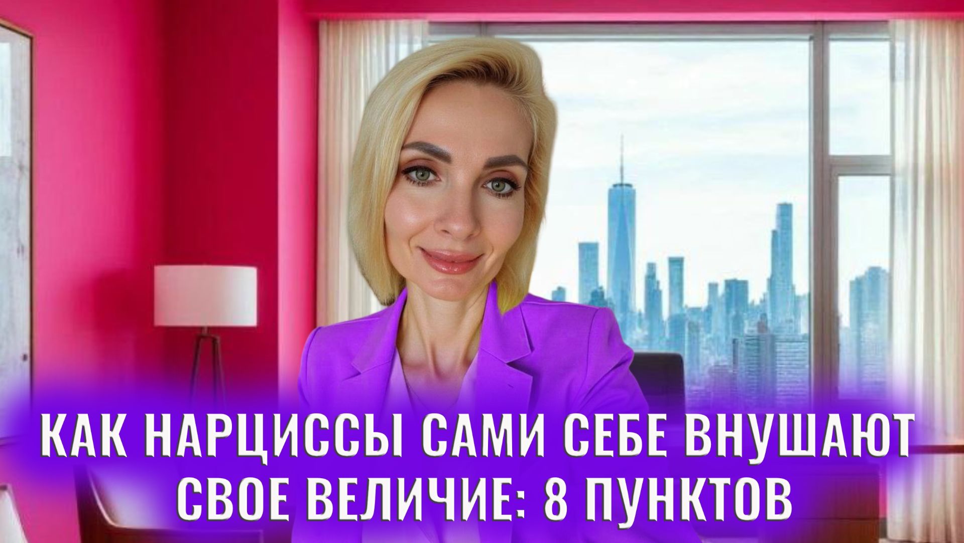 Как нарциссы сами себе внушают свое величие: 8 пунктов смотреть онлайн