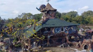 Обзор  усадьбы.  Идеи по декору Бани.  Частный парк Вихляндия.