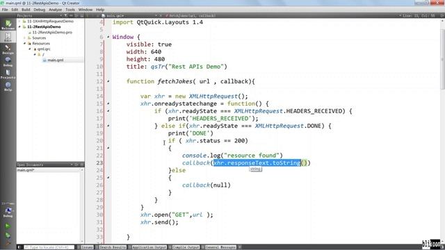092 Consuming REST APIs in Qt Quick App смотреть онлайн