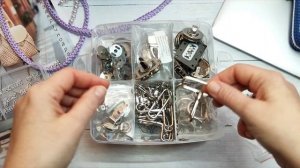 видеообзор металлической фурнитуры цвет Серебро. ссылки на фурнитуру в описании.#вязание #рукоделие