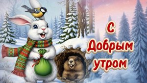 Доброе зимнее утро. Пусть  этот новый день будет самым чудесным.