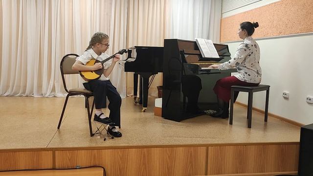 Кузюкова Полина.  Г. Пёрселл Ария, Р. Ильина Козлик