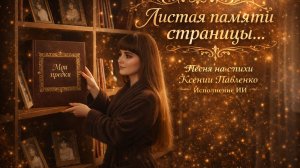 "Листаю памяти страницы. " песня на стихи Ксении Павленко