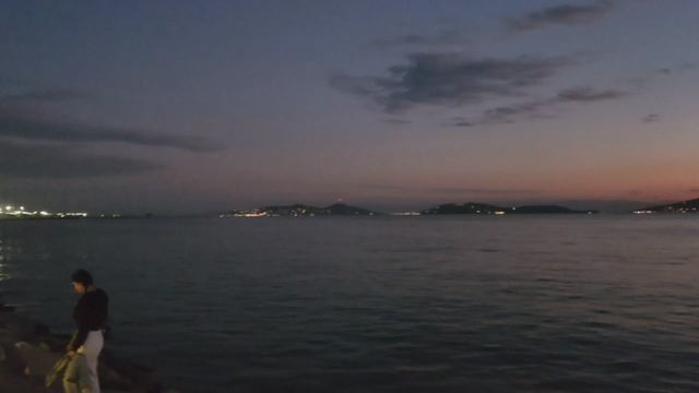 Турция, Стамбул: Мраморное море, ночное видео смотреть онлайн