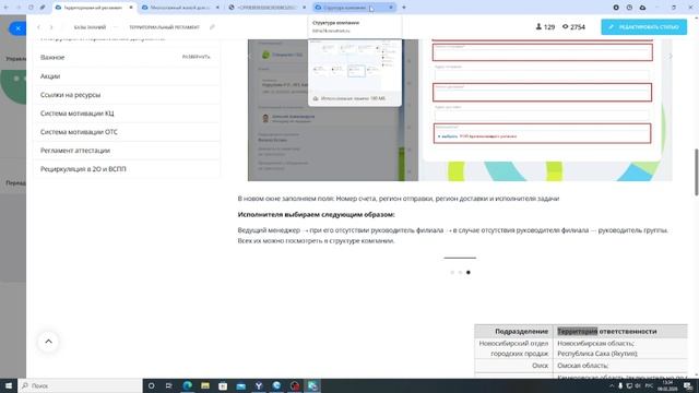 Территориальный регламент