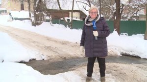 Безымянный ручей на улице Косякова