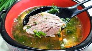 Как приготовить наваристый и прозрачный говяжий бульон в казане🍲