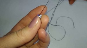 Жгут ндебеле на 3 бисерины ❄️