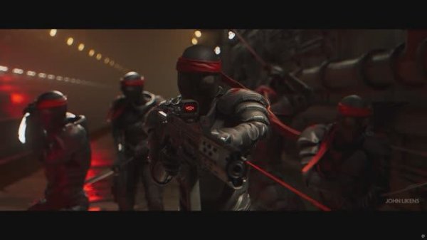 SDR TMNT RAPHAEL TEST FOOTAGE Тестовый ролик 4K