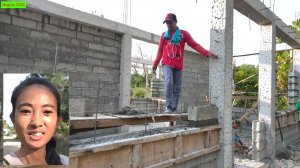 Филиппинка на русском. Стройка. Стены.