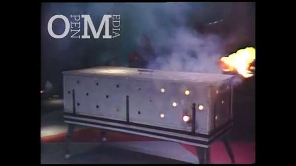 Smokin hot in The Secret Cabaret classic magic act 1990