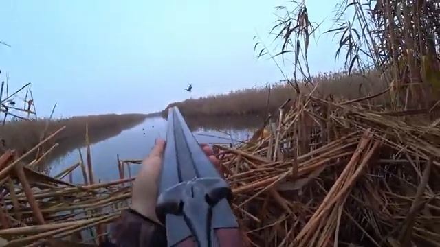 ПО ТРОПАМ КАБАНА, ГДЕ ТЫСЯЧИ УТОК. ЭКСТРЕМАЛЬНАЯ ОХОТА НА УТКУ с чучелами. ОХОТА смотреть онлайн