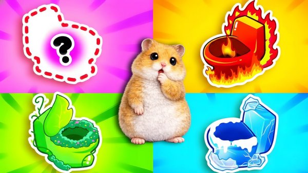 Мультики для детей. Мистер хомяк нашёл автомат с конфетами, мультики/видео про хомяка