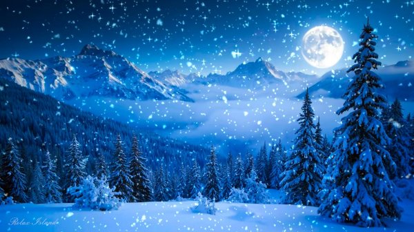 ❄️ ОЧЕНЬ КРАСИВАЯ УСПОКАИВАЮЩАЯ МУЗЫКА ДЛЯ СНА 🎵 ЗИМНЯЯ РАССЛАБЛЯЮЩАЯ МУЗЫКА ДЛЯ ДУШИ В НОЧНОМ ЛЕСУ