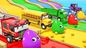 Детские мультики про машинки для детей и малышей Забавные мультяшки про машинки для детей и малышей