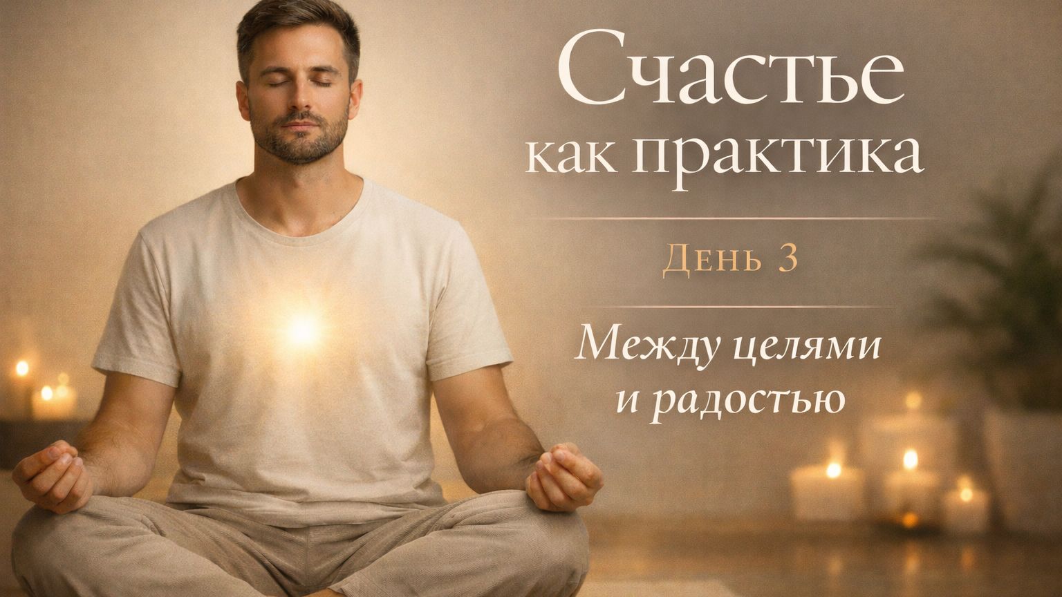 Счастье как практика | День 3 — Между целями и радостью смотреть онлайн