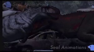 Демон против ютираннуса Seal Animations (часть 3)