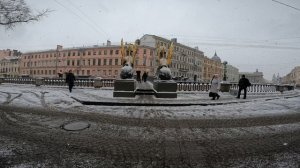 Хмурый СПБ мосты 10.02.2026