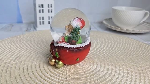 Снежный шар ПЁСИК ДИРК, полистоун, стекло, 9 см, 8101258A999-1