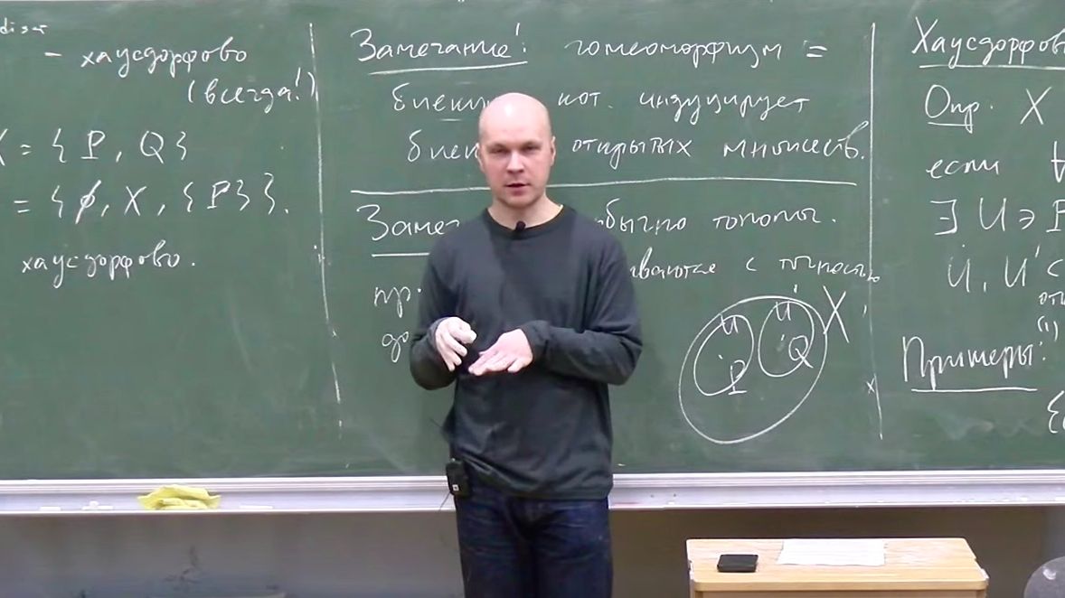 Топология-1. Лекция 1, К.В.Логинов смотреть онлайн