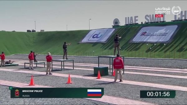 Международный чемпионат спецназа UAE SWAT Challenge в Дубае. Третий этап