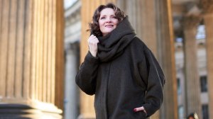 Мохеровое пальто оверсайз Итальянская Хвоя