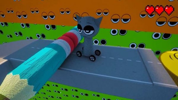 Машины Спрунки против гигантского ОРЕНА и РАДДИ