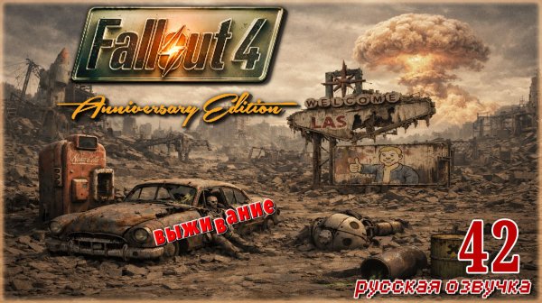 FALLOUT 4 AE(РЕЖИМ ВЫЖИВАНИЯ)🧸ИСТоРИя МаКСа🧸СТРИМ 42