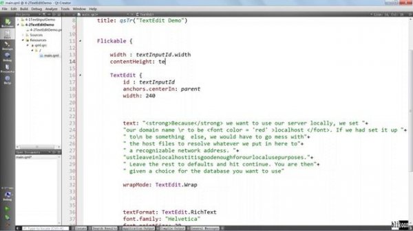 021 TextEdit Element