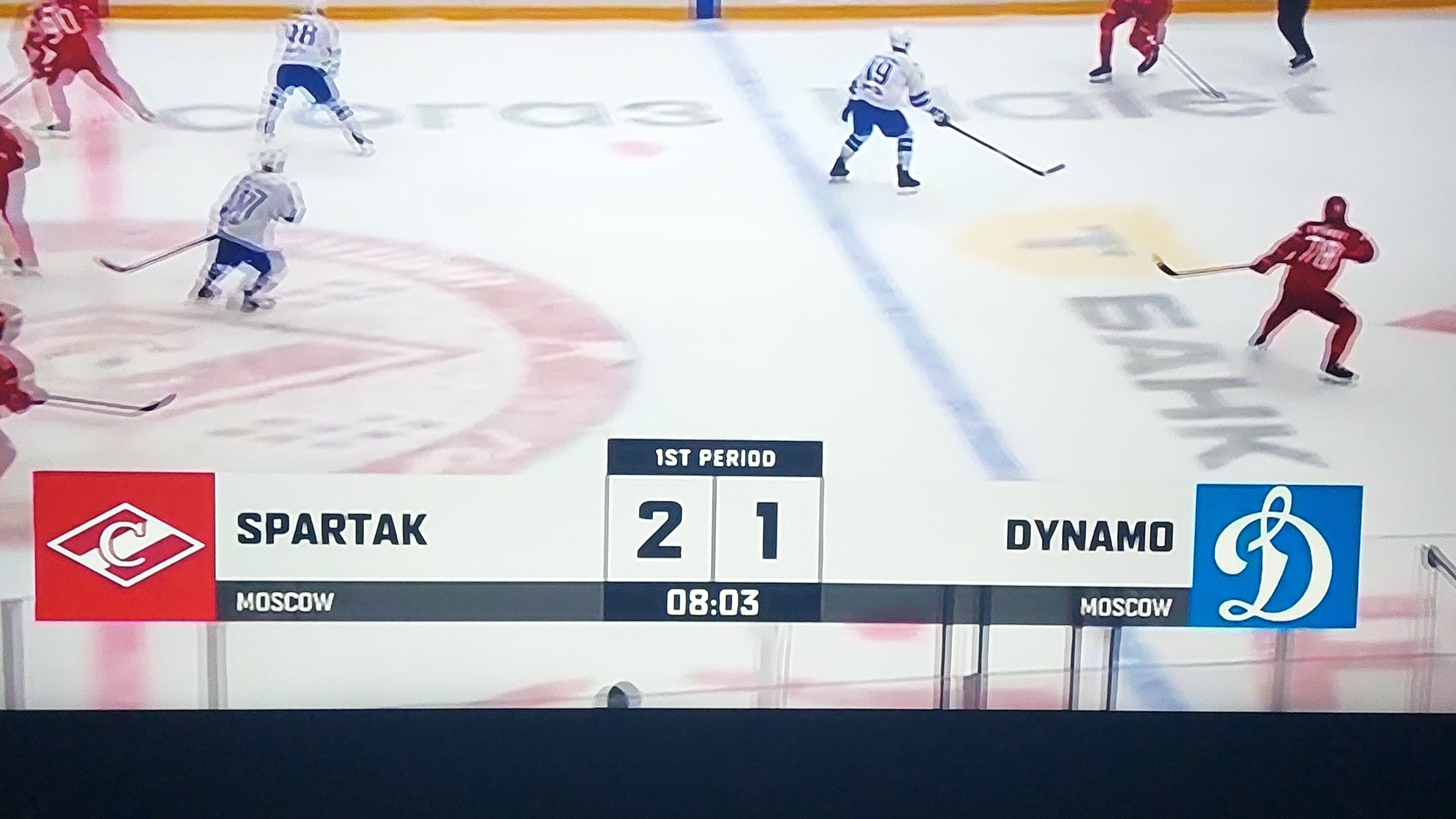 Обзор матча Фонбет КХЛ Спартак - Динамо