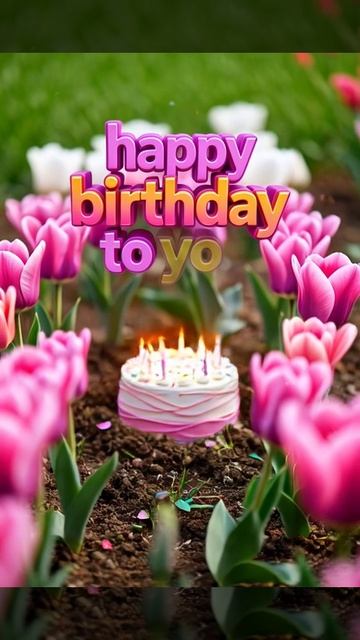 Happy birthday to you