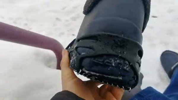 Чтобы не скользила подошва обуви в ГОЛОЛЁД Берегите своё здоровье и Ваших близких