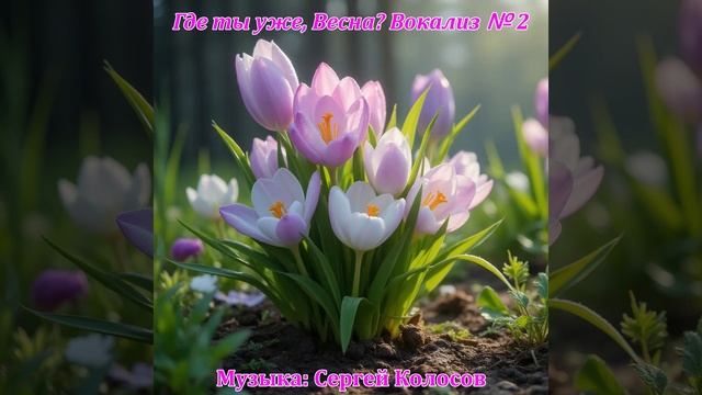 Где ты уже, Весна. Вокализ № 2 (Музыка Сергея Колосова) смотреть онлайн