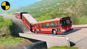 Автомобили VS Сломанный Мост #4 | BeamNG Drive