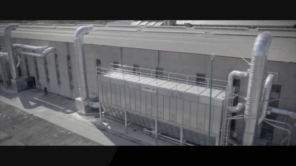 Coima Group & Marinelli. Аспирационная система для мебельного производства.