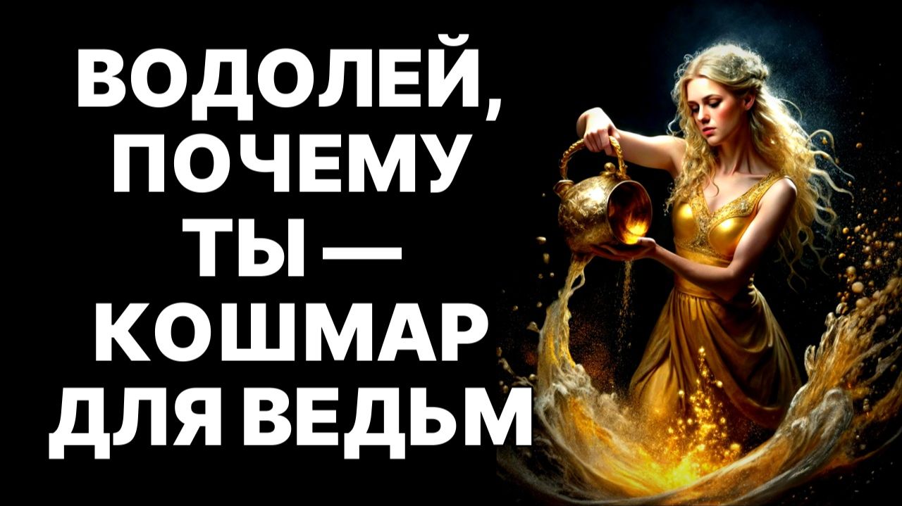 Почему ведьмы в ужасе от Водолеев? 10 уровней их несокрушимой защиты