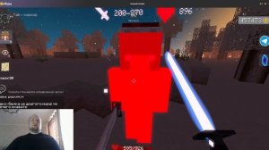 Блокмайн Онлайн Покупаю новое оружие и фармлю золото в новой локации / Яндекс Игры