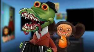 Пять Ночей с Чебурашкой 3 (Полное Прохождение) | ФНАЧ 3 Пародия на ФНАФ Игры (1-6) Ночь