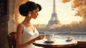 Парижские мелодии, музыка парижских кафе, французский шансон для отдыха