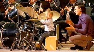 Маленький барабанщик Лёня Шиловский. #Музыка