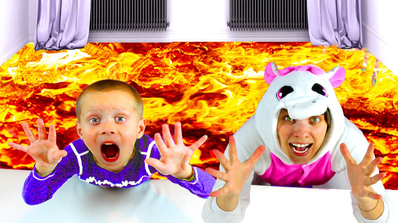 Пол это ЛАВА челлендж. смотреть онлайн