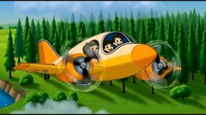 Детская песенка Двухмоторный самолет