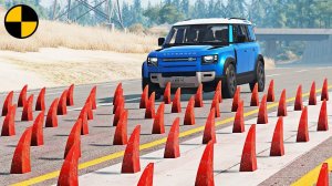 Автомобили VS Шипы | BeamNG Drive