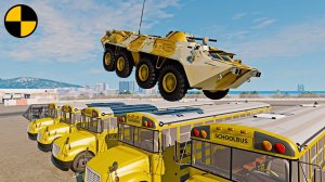БТР-80 APC VS Всё | BeamNG Drive