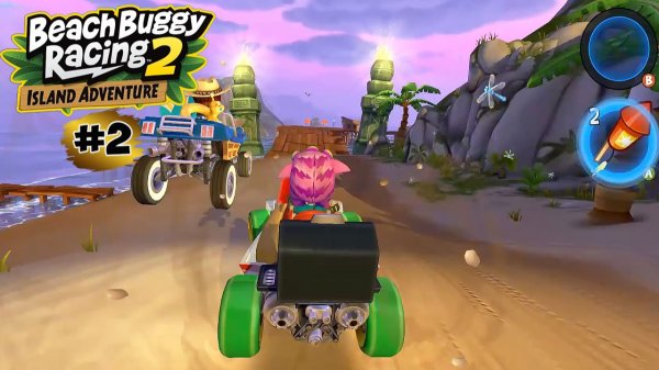 Beach Buggy Racing 2: Island Adventure #2➤ Гонки на Пляжных Машинках
